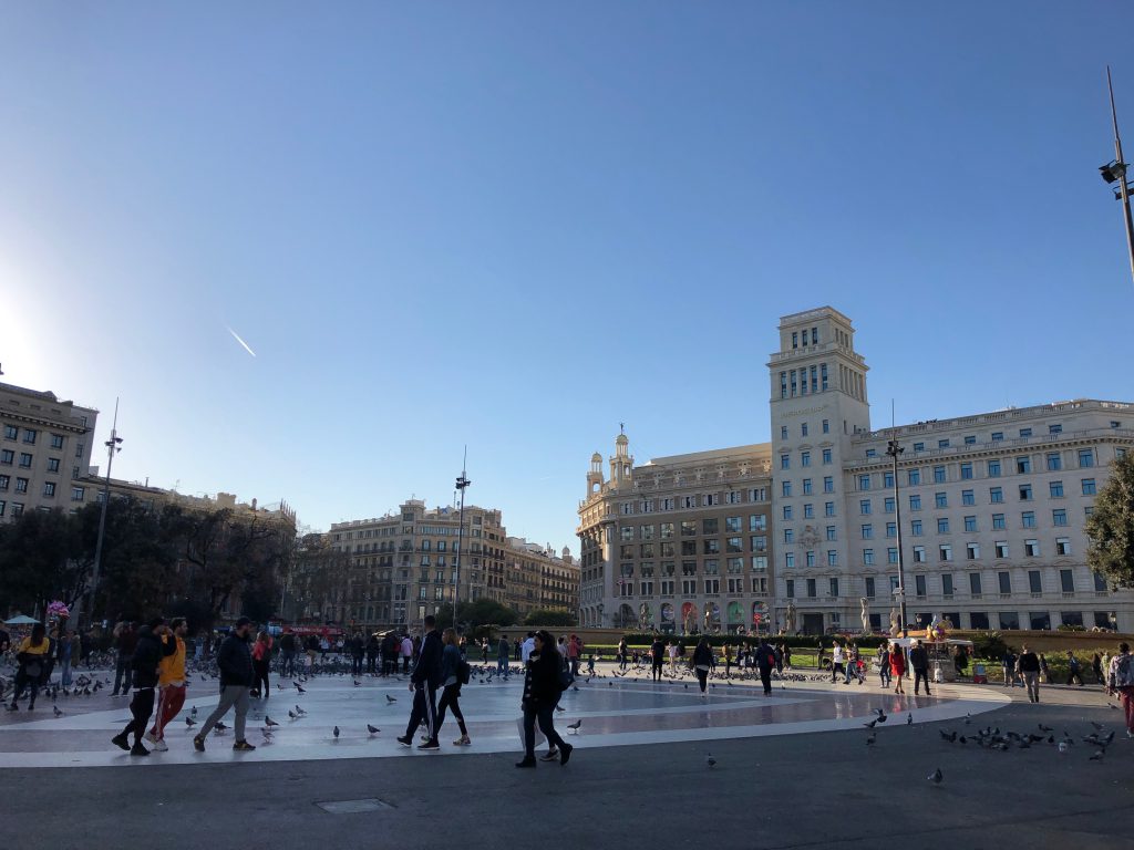 ポーセラーツ　メルシー銀座　バルセロナ　カタルーニャ広場